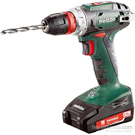 Metabo BS 18 QUICK - 2.0 Şarjlı Matkap Vidalama 2,0Ah 18V