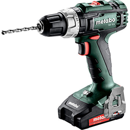 Metabo SB 18 L- 2.0 L-Class Şarjlı Darbeli Matkap 2.0Ah 