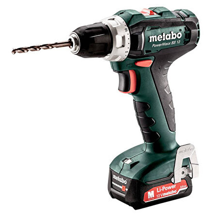 Metabo PowerMaxx SB 12/2.0 Akülü Darbeli Tornavida