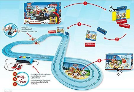 Carrera First Paw Patrol Race Rescue