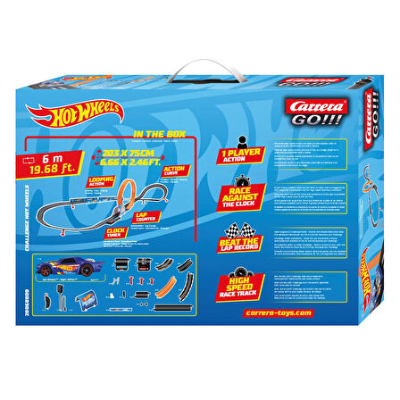 CARRERA GO CHALLENGE 68000 HOTWHEELS