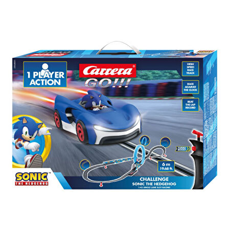 CARRERA GO CHALLENGE 68001 SONIC