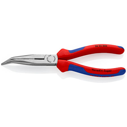 KNIPEX Eğri Ağız Kargaburun 200 mm (2622200)