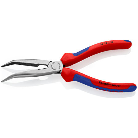 KNIPEX Eğri Ağız Kargaburun 200 mm (2622200)