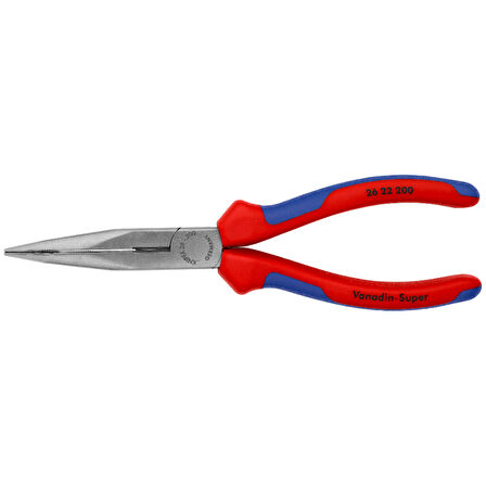KNIPEX Eğri Ağız Kargaburun 200 mm (2622200)