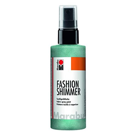 Marabu Fashion Shimmer Spray Kumaş Boyası 100ml 599 Aquamarine