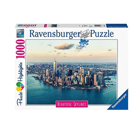 Oyuncakmatik New York Şehir 12+ Yaş Küçük Boy Puzzle 1000 Parça