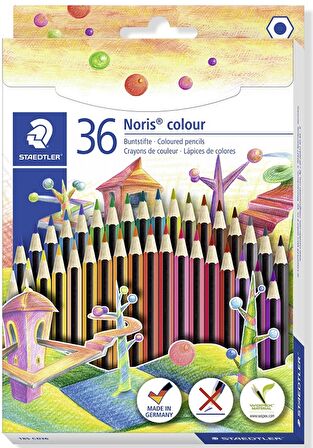 STAEDTLER KURUBOYA WOPEX NORIS 36 LI 185 CD36