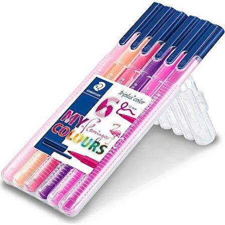 Staedtler Keçeli Kalem 6Lı Flamingo 323 Sb6Cs6