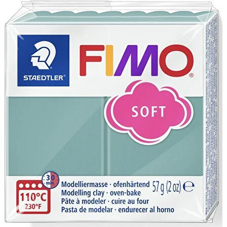 Staedtler Fimo Polimer Kil 57gr Soft Modelleme Kili Okyanus / 8020-T36