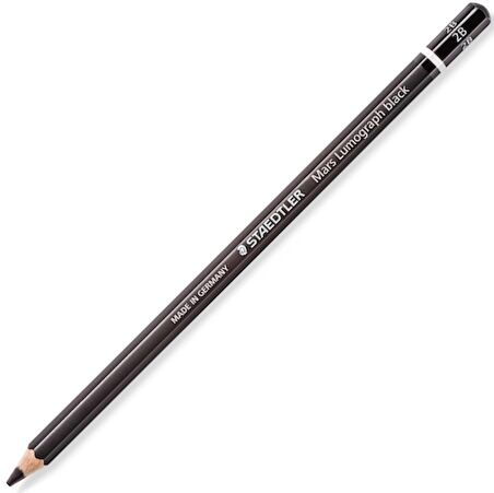 STAEDTLER DERECELİ KALEM MARS LUMOGRAPH BLACK 100B-2B 12 [sub_name2]