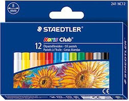 Staedtler Noris Club Yağlı Pastel Boya 12 Renk