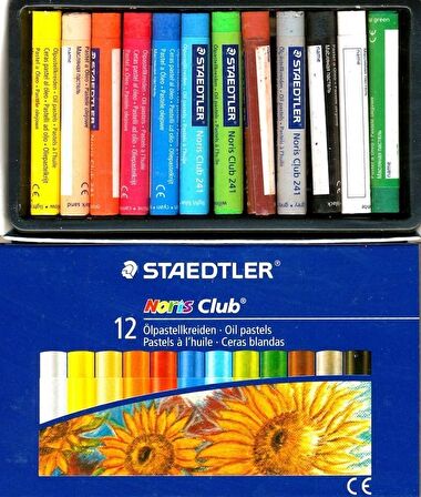 Staedtler Noris Club Yağlı Pastel Boya 12 Renk