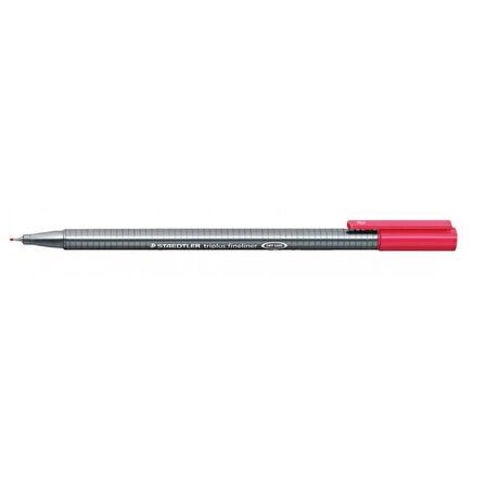 Staedtler Fineliner Triplus Üçgen 0.3 MM Bordo Kırmızı 334-23