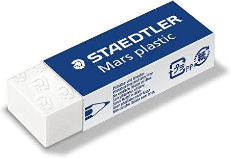 Staedtler Mars Plastic (65x23x13 mm) Büyük Boy Silgi / 526 50