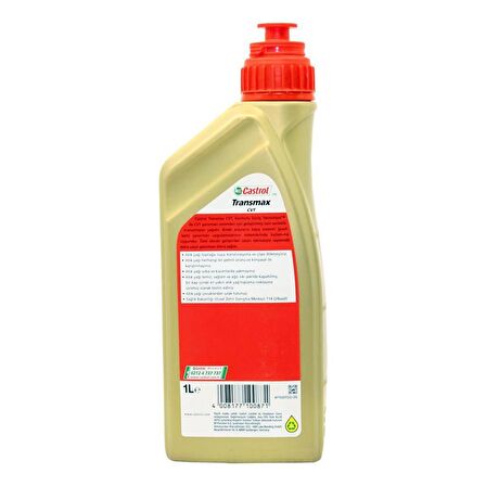 Castrol Transmax CVT 1 Lt Otomatik CVT Şanzıman Yağı