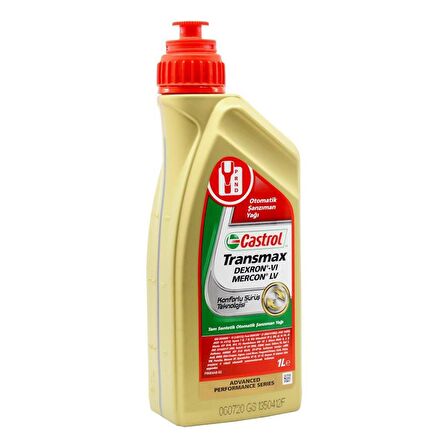 Castrol Transmax Dexron VI Mercon LV 1 Lt Şanzıman Yağı