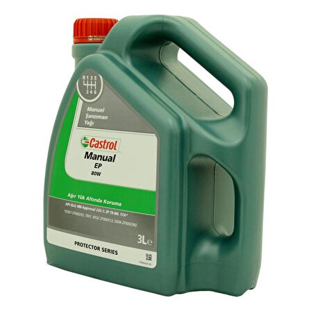 Castrol Manual EP 80W 3 Lt GL-4 Manuel Şanzıman Yağı