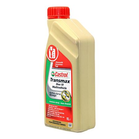 Castrol Transmax Dexron III 1 Lt Otomatik Şanzıman Yağ