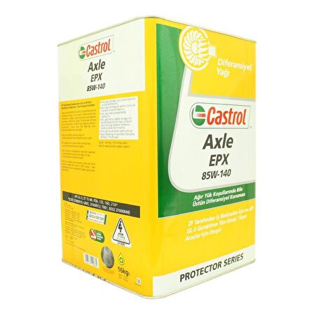 Castrol Axle EPX 85W-140 16 Kg Şanzıman ve Diferansiyel Yağı