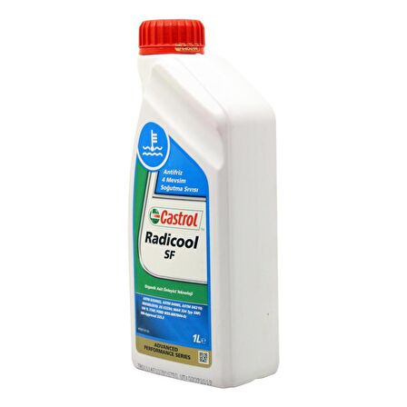 Castrol Radicool SF Konsantre Kırmızı Antifriz 1 Lt