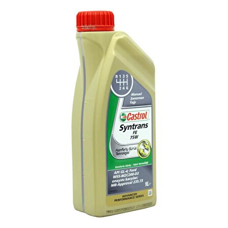 Castrol Syntrans FE 75W 1 Lt Manuel GL-4 Şanzıman Yağı