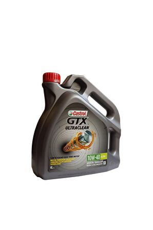 Castrol Gtx Ultraclean 10W-40 Sentetik 4 lt Benzin-Dizel Motor Yağı Üretim:2021 