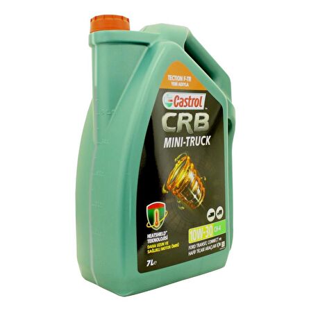 Castrol CRB Mini-Truck 10W-30 CH-4 7 Lt Sentetik Motor Yağı