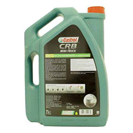 Castrol CRB Mini-Truck 10W-30 CH-4 7 Lt Sentetik Motor Yağı