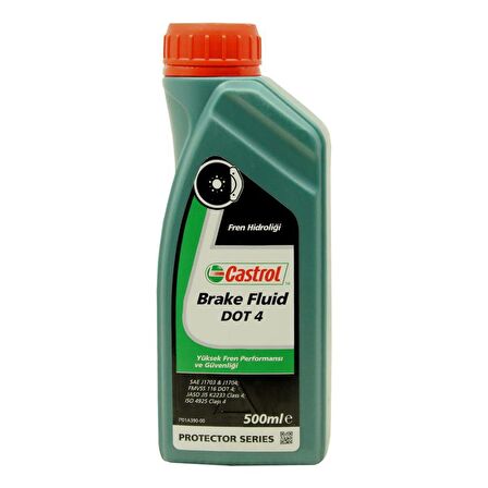 Castrol Brake Fluid DOT 4 500 ML Fren Hidrolik Sıvısı