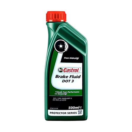 Castrol Brake Fluid DOT 3 500 ML Fren Hidrolik Sıvısı