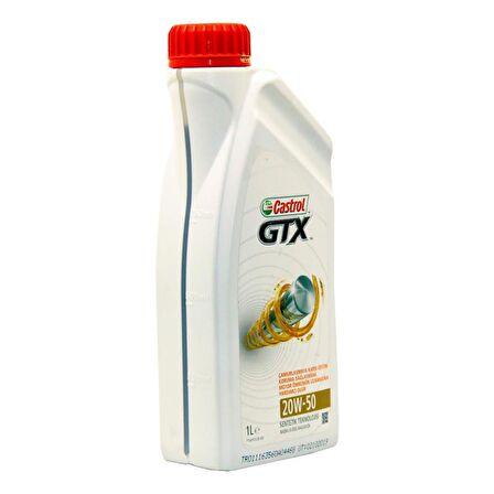 Castrol GTX 20W-50 1 Litre Sentetik Motor Yağı