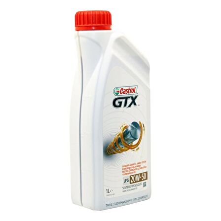 Castrol GTX LPG 20W-50 1 Lt LPG'li Araç Motor Yağı