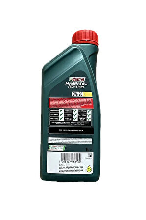 Magnatec Stop-START 5W-20 E 1 LİTRE (Üretim Yılı :2023)