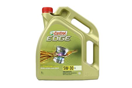 Castrol Edge 5W-30 Tam Sentetik 5 lt Benzin-Dizel Motor Yağı Üretim:2022 