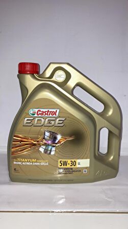 CASTROL EDGE 5W-30 LL TAM SENTETİK PARTİKÜLLÜ MOTOR YAĞI