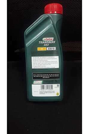 TRANSMAX AXLE EPX 80W-90 GL-5 1 LİTRE
