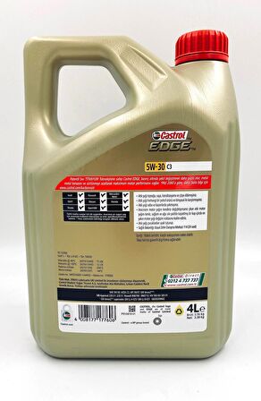 CASTROL EDGE 5W-30 C3 4 LT