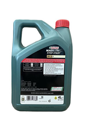 Magnatec Stop Start 0w-30 D 4 Litre Ford Wss-m2c950-a 2025 Tarihli