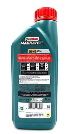 CASTROL MAGNATEC 5W-40 A3/B4 1 LT 