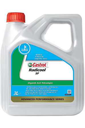 Radicool Sf Organik Kırmızı Konsantre Antifriz 3 Litre Antifiriz (ÜRETİM YILI 2024)