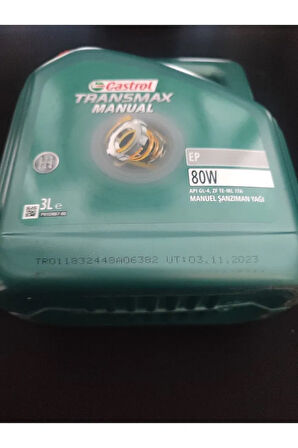 Transmax Manual EP 80W Şanzıman Ve Dişli Yağı