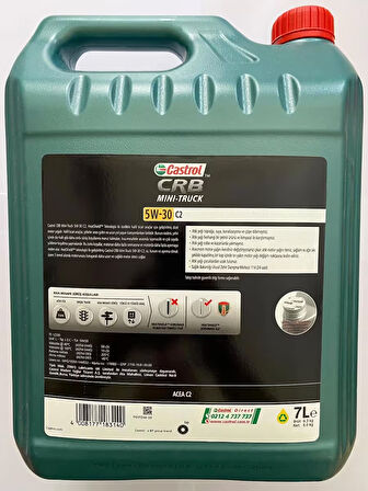 CASTROL CRB MINI TRUK CH-4 10W30 3X7 LT