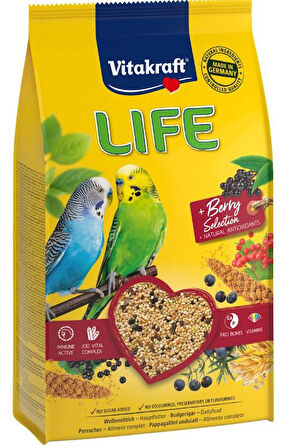 Vitakraft Life Muhabbet Yemi 800 Gr