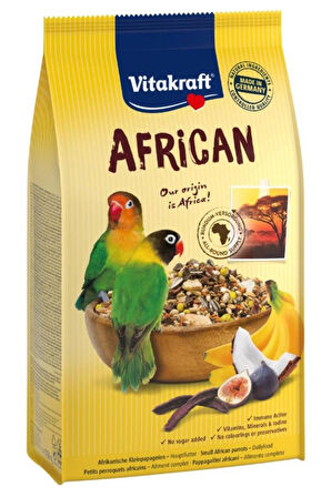 Vitakraft Afrika Cennet, Paraket Yemi 750 Gr