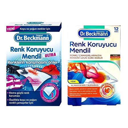 Dr. Beckmann Temizleyici Mendil 2li Set