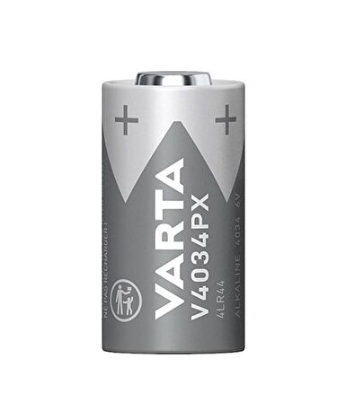 Varta V4034PX 4LR44 6V Alkalin Pil (SKT: 01-2025)