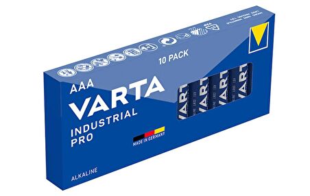 Varta Endüstriyel Pro AAA 4003  Kalem Pil 10 lu Paket