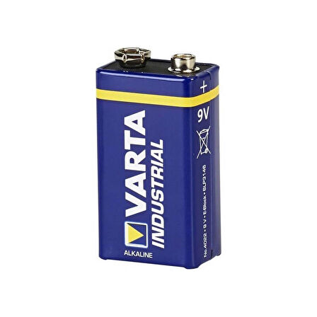 VARTA PİL ALKALİN INDUSTRIAL PRO 9V B1