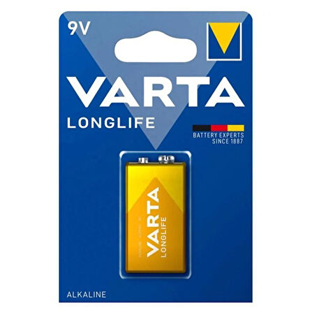 Varta Pil 9 Volt - 2 adet